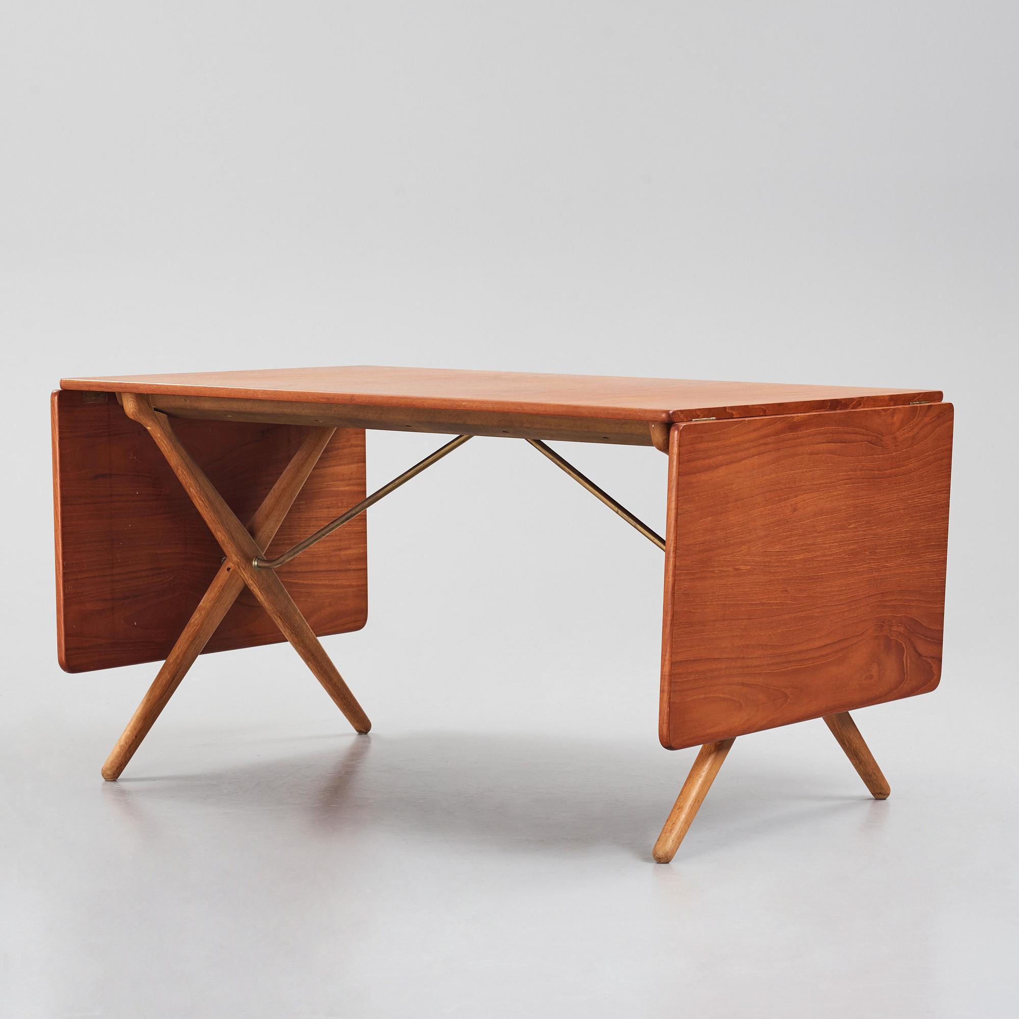 Hans J. Wegner, matbord med klaffar, Andreas Tuck, Danmark 1950-60-tal.