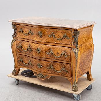 A Régence style chest of drawers, France, late 19th century.