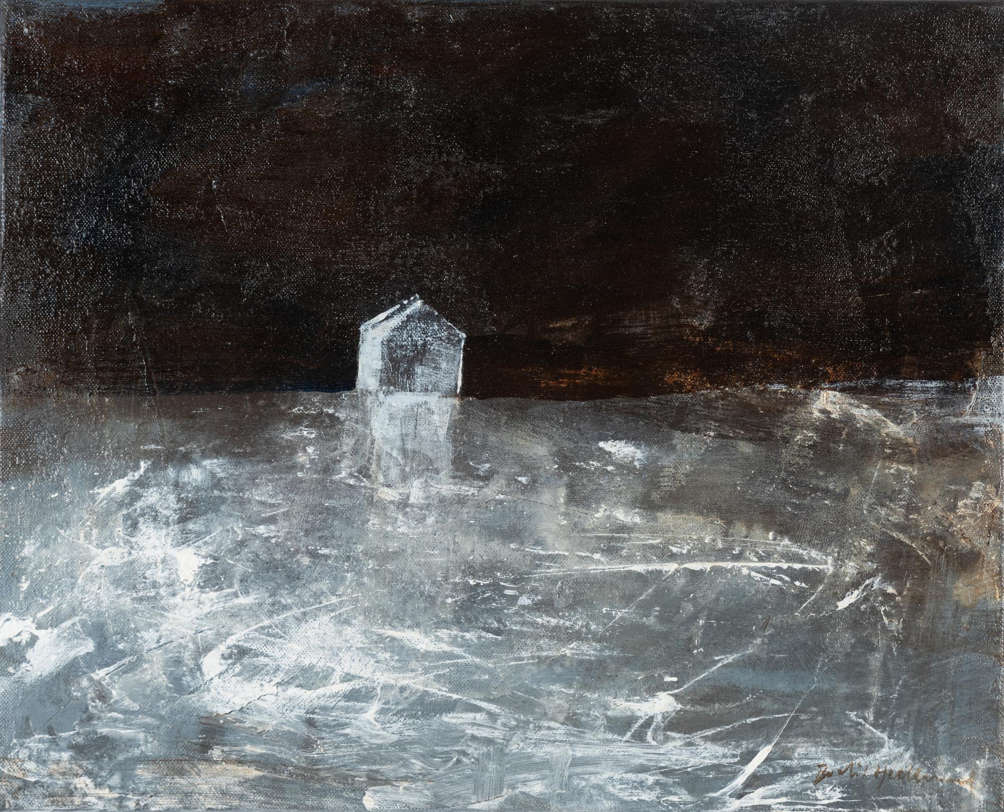 Bodil Hedlund, oil on canvas, signed.