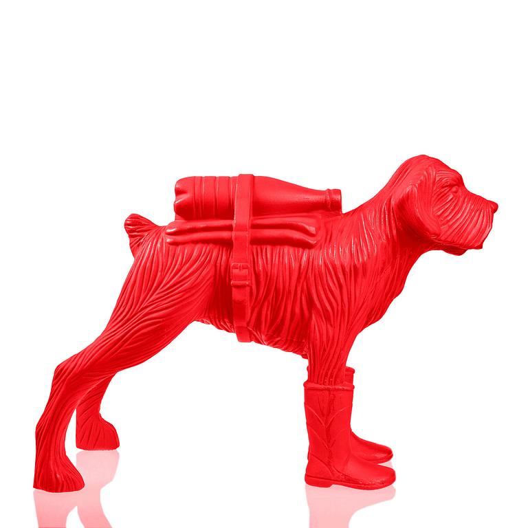 WILLIAM SWEETLOVE, sculpture, recycled plastic, signed and numbered 13/200, 2019.