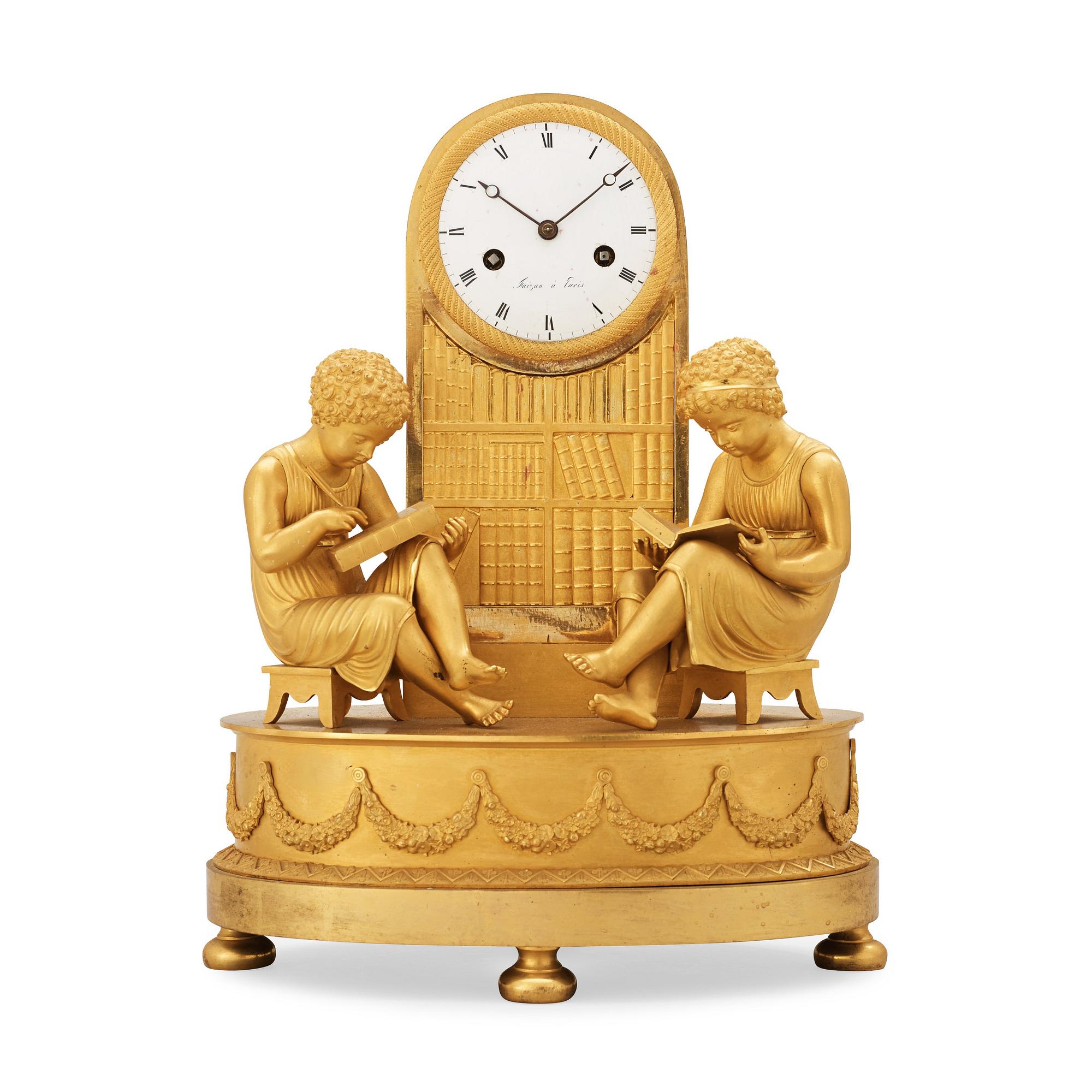 BORDSPENDYL. Frankrike, 1800-talets början. Empire.