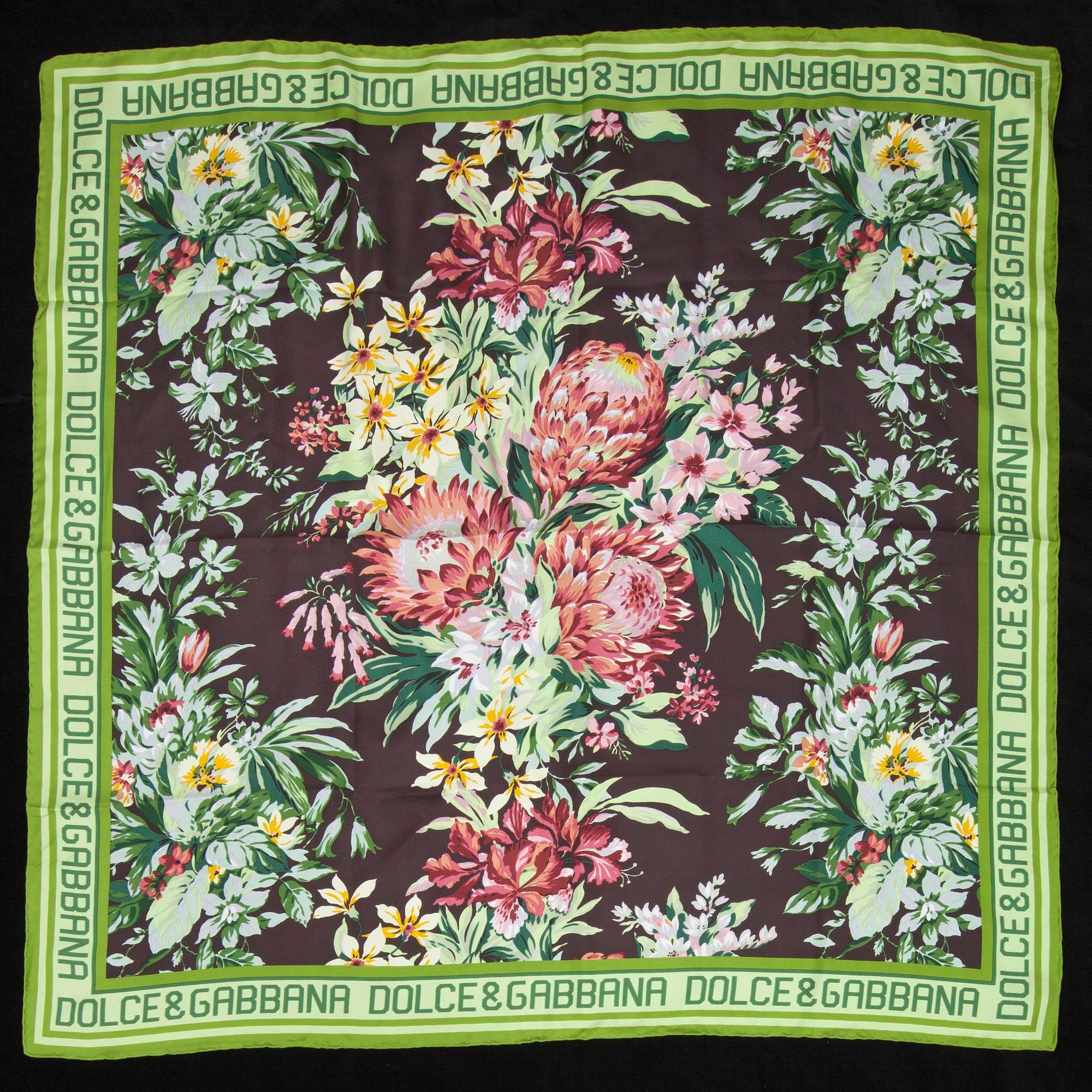 SCARF, siden, Dolce & Gabbana.
