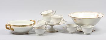 MATSERVIS, 25 delar, porslin, Bavaria.