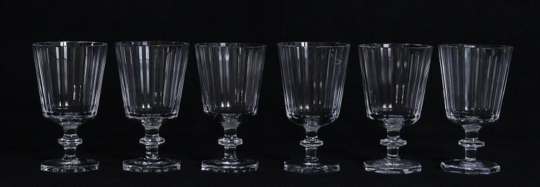 GLASSERVISDELAR, 24 st, "Karlberg", design Elis Bergh, Kosta.