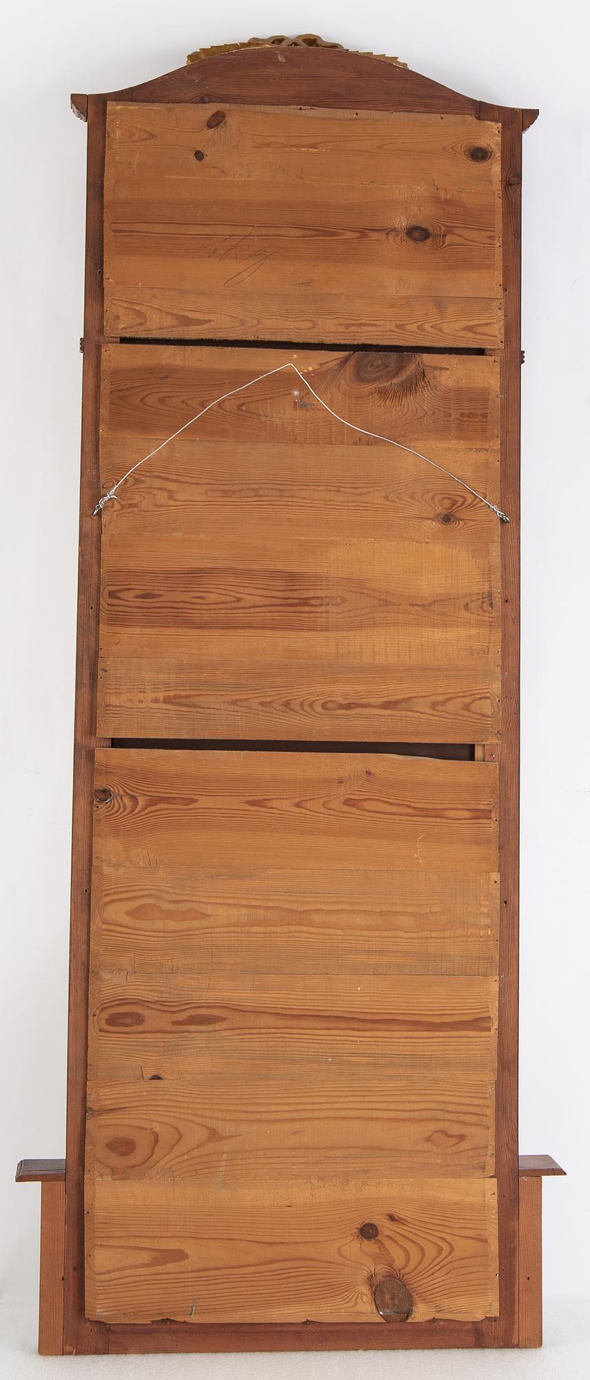 Spegel med konsolbord, eklektisk stil, sekelskifte 1900.