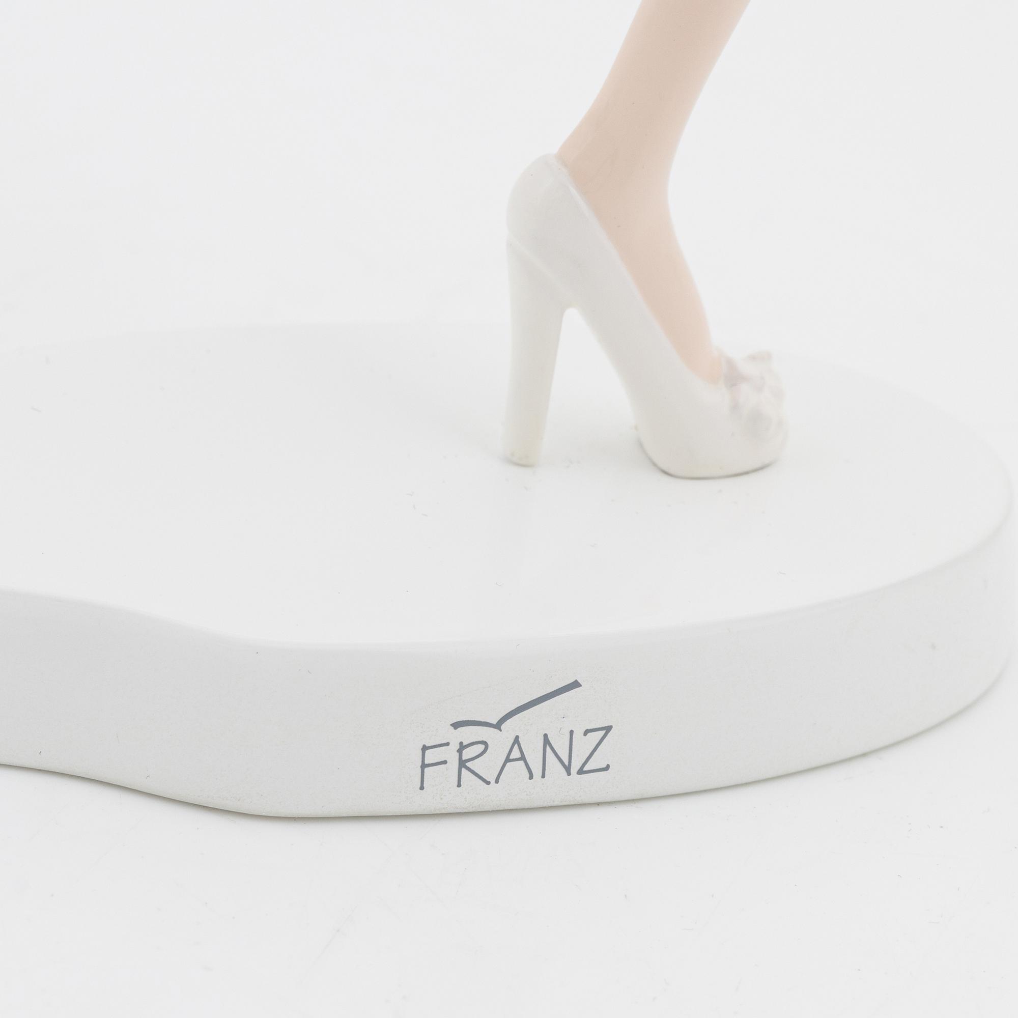 Lanvin, a porcelain figurine, 'Miss Lanvin 13', Franz, Limited Edition No. 453/800, 2007.
