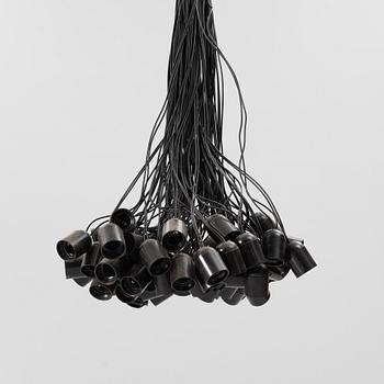 Rody Graumans, a ceiling lamp, "85 lamps", Droog Design, Holland, after 1993, provenance Lasse Åberg.