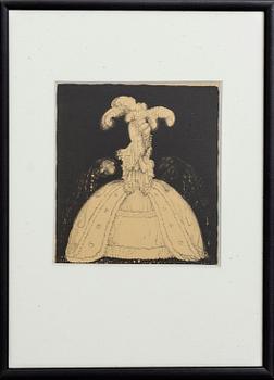 John Bauer, lithograph from "Troll".