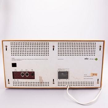 Dieter Rams radio, "RT 20" för Braun, modellen formgiven 1961.