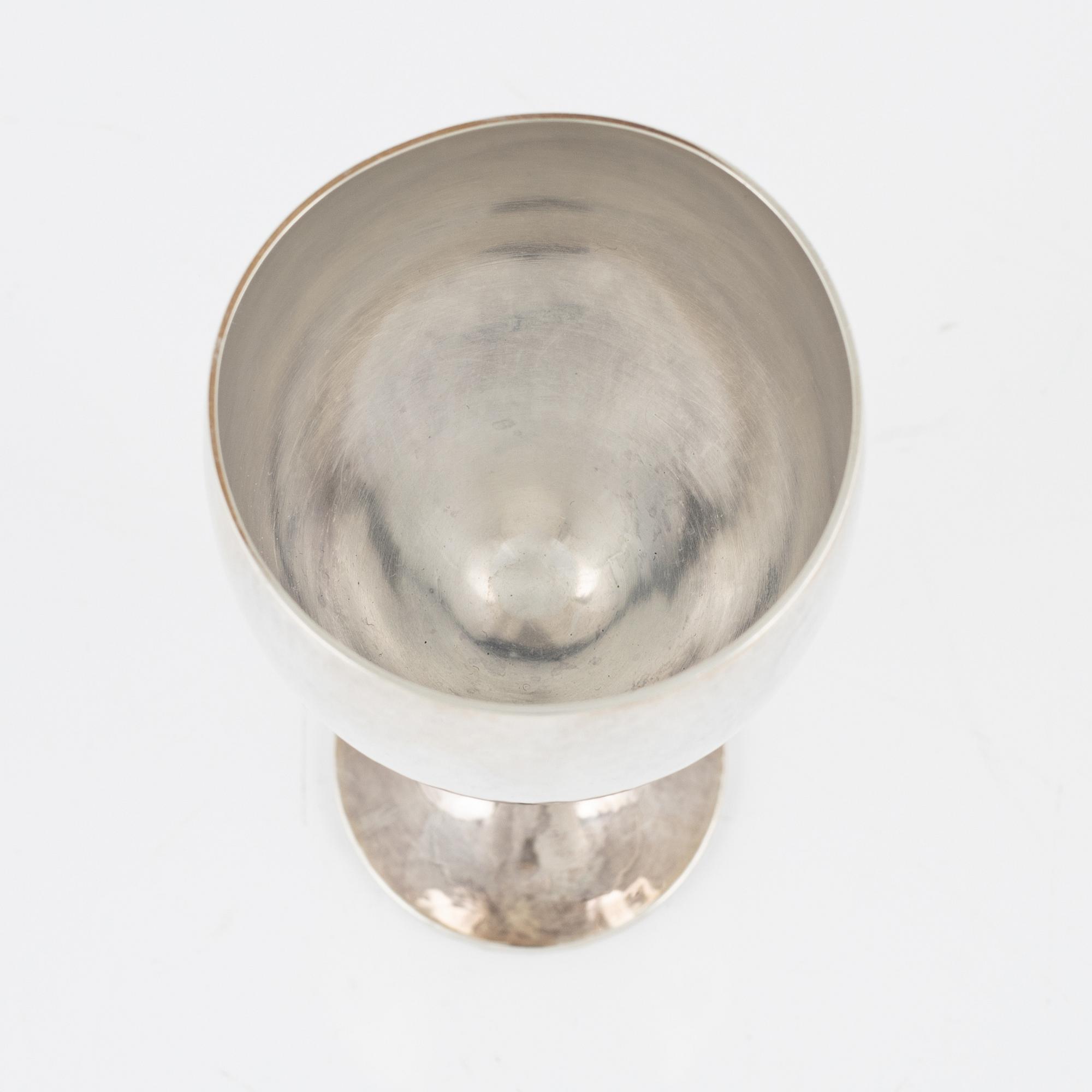 Harald Nielsen, bägare, modell 532A, Georg Jensen, Danmark.