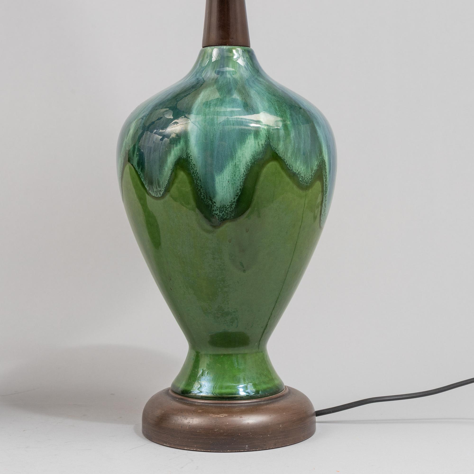 A pair of table lamps, second half of the 20th century.