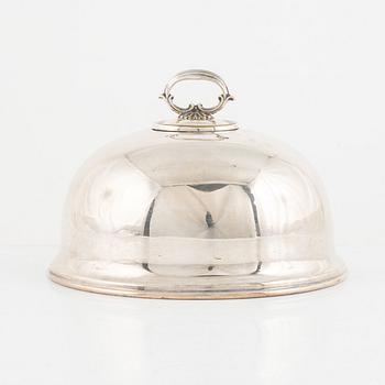 Stekhuvar, 2 st, pläter, England, omkring 1900.