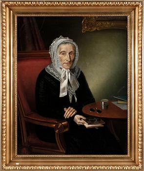 OKÄND KONSTNÄR, olja på duk, troligen Österrike, 1800-tal.