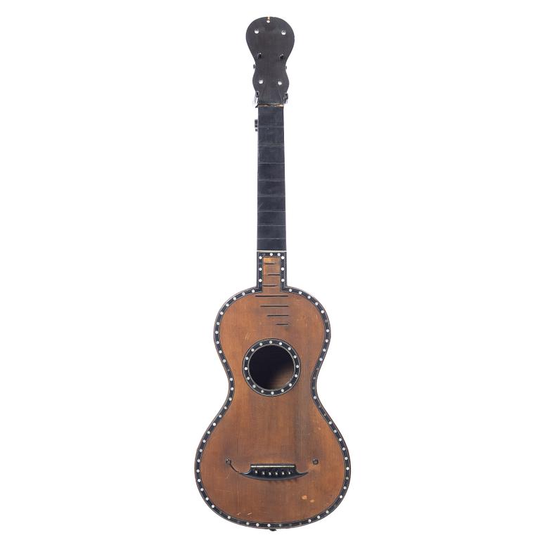 Laurent, "romantic guitar", 19th century, France.