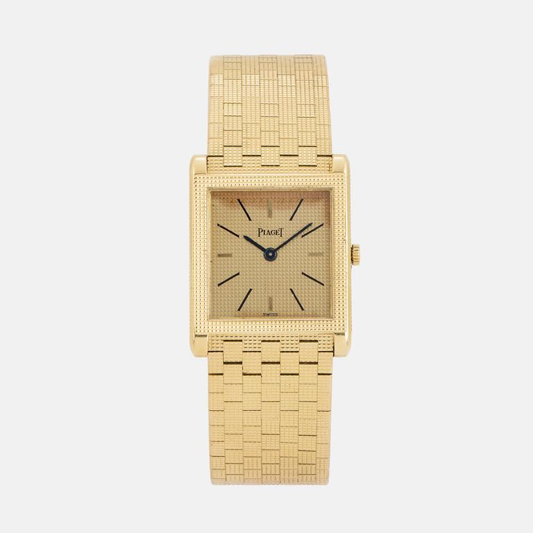 PIAGET, wristwatch, 23 x 23 (29) mm.