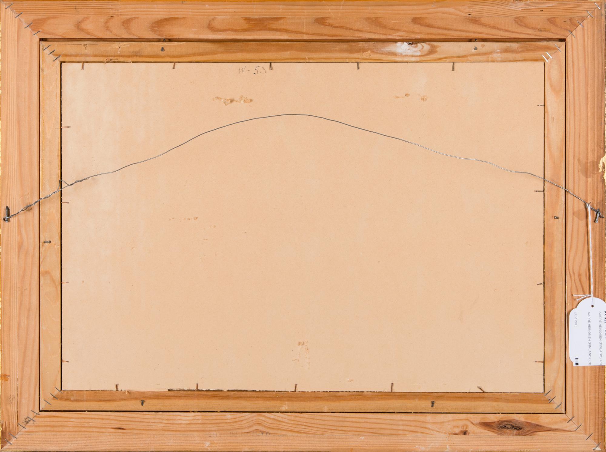 AARRE HEINONEN, akvarell och tusch, signerad och daterad 1957.