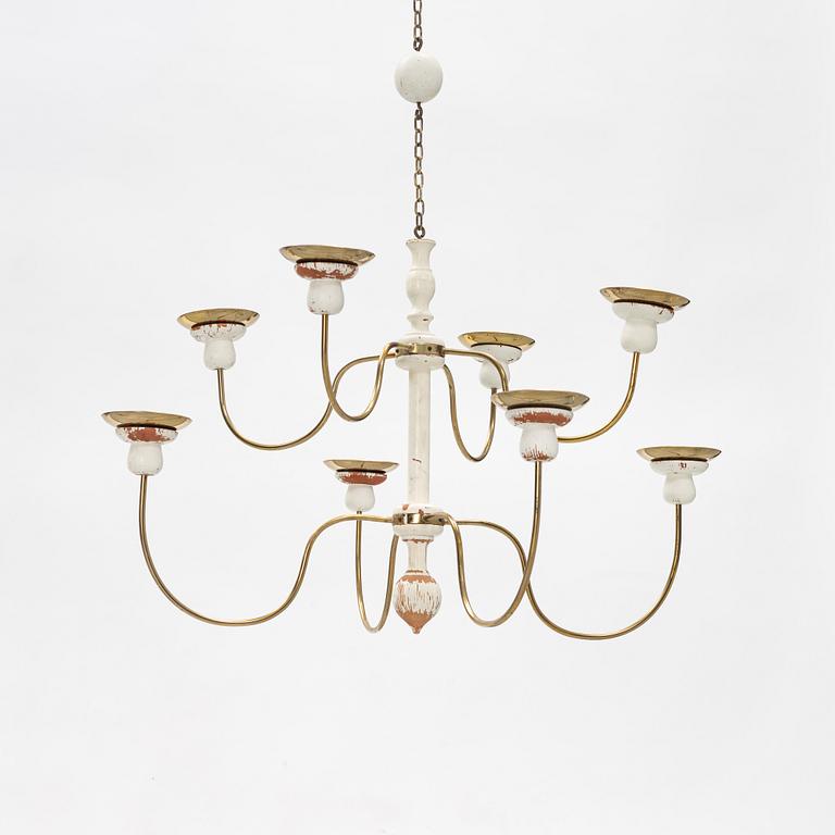 Josef Frank, ljuskrona, modell 2586, Firma Svenskt Tenn.