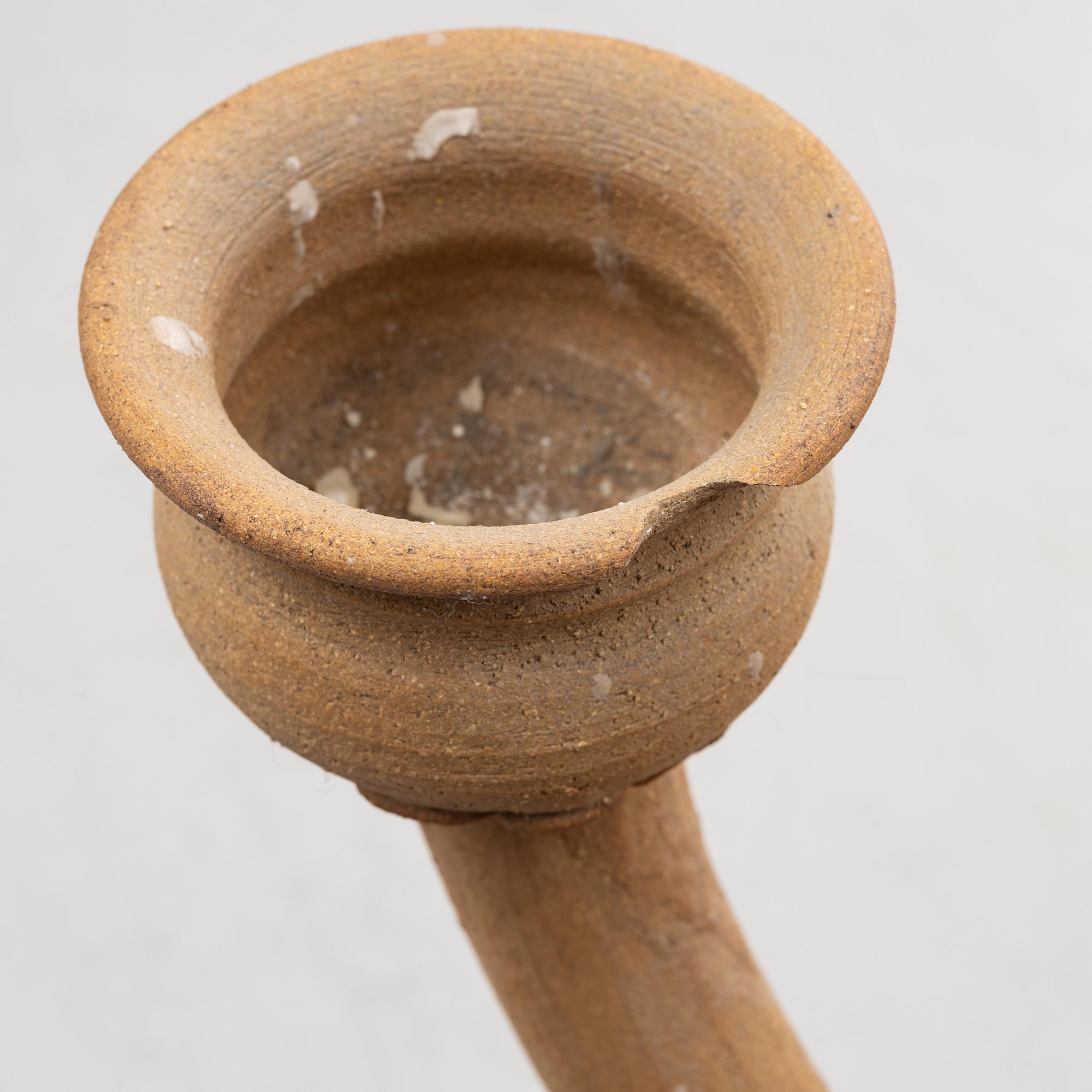 Eva & Olof Paradis, floor candelabra, Paradisverkstaden, Öland, 1989.