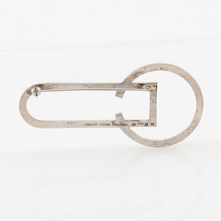 Wiwen Nilsson, Brooch silver, Lund 1959.