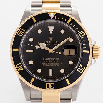 Rolex, Submariner, armbandsur, 40 mm.