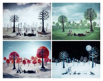 191. Helena Blomqvist, "Spring, Summer, Autumn, Winter", 2003.
