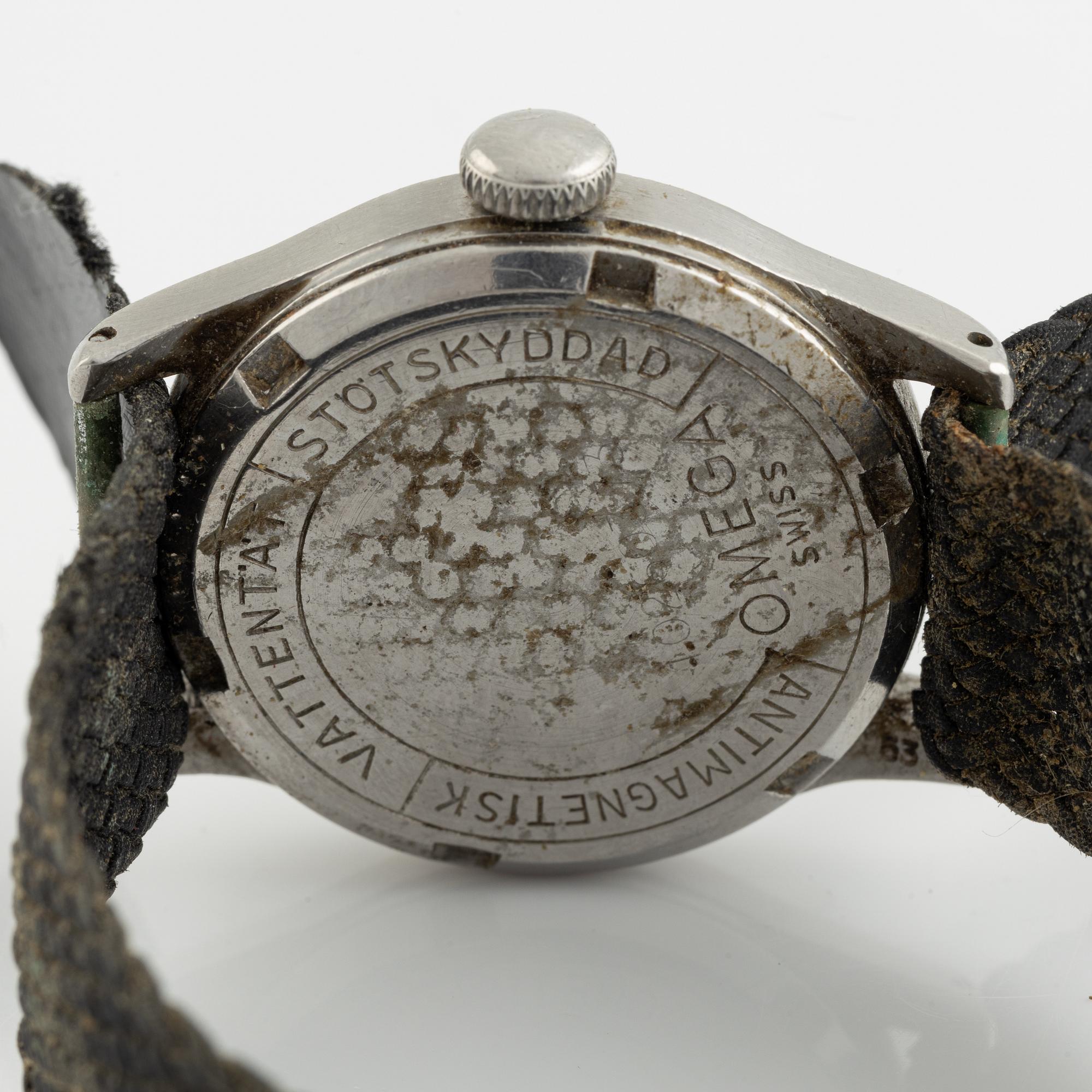 Omega, Officer, armbandsur, 30,5 mm.