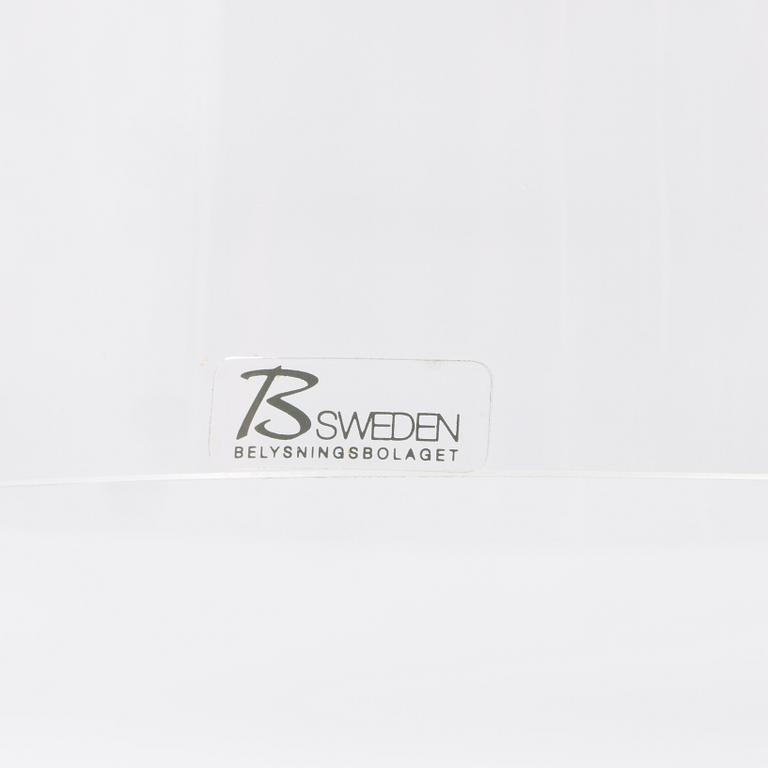 Gunnel Svensson, ceiling lamps, three pieces, "Manhattan 35 & 29", for Bsweden, late 20th century.