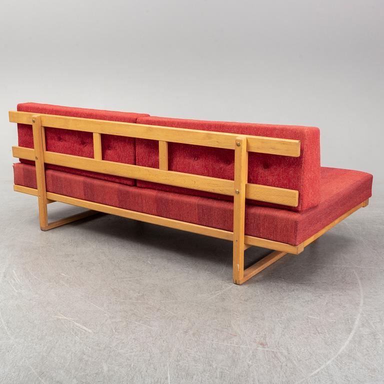 BØRGE MOGENSEN, an oak daybed, model 4311/4312, Fredericia Stolefabrik, Denmark, 1960's.