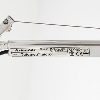 Michele De Lucchi & Giancarlo Fassina, bordslampa, "Tolomeo micro", Artemide, Italien.