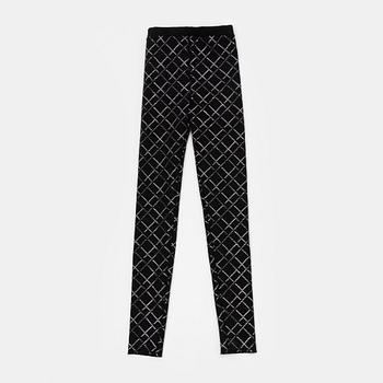 Chanel, leggings, storlek 34.