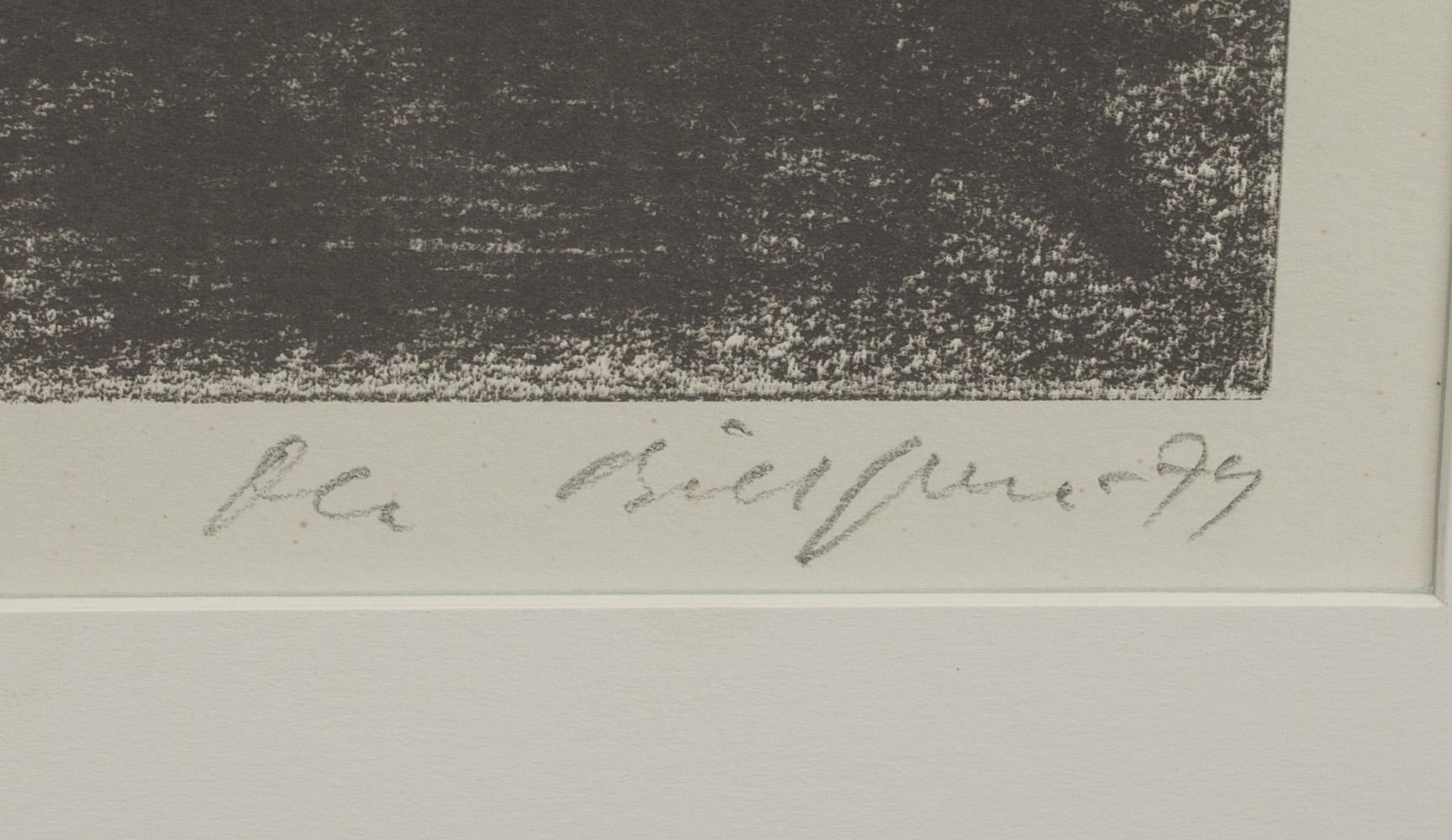 OLA BILLGREN, litografi.