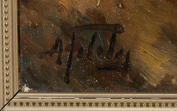 Alexander Tolstoy, olja på duk, signerad.