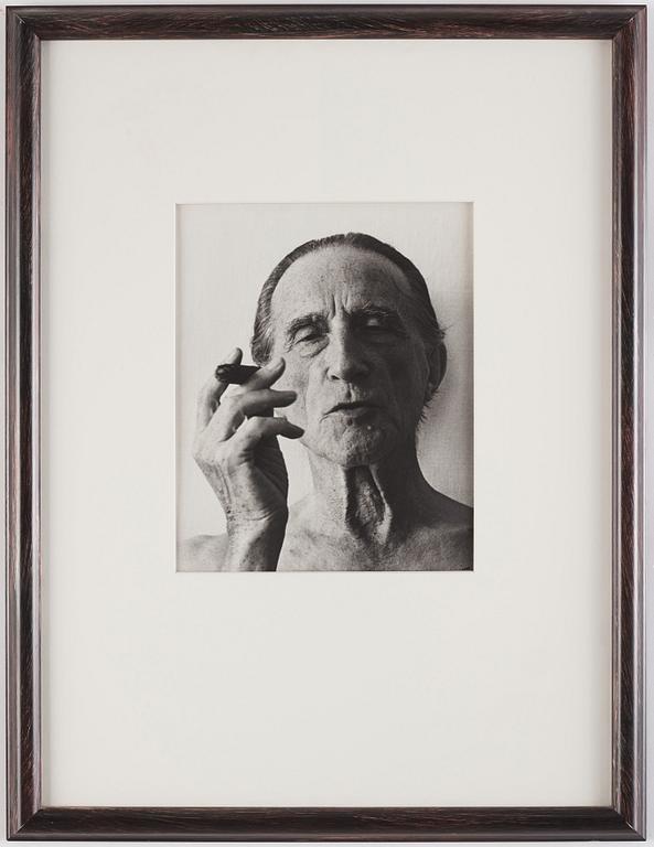 Christer Strömholm, "Marcel Duchamp", 1962.