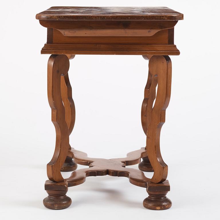 A Swedish late baroque table.