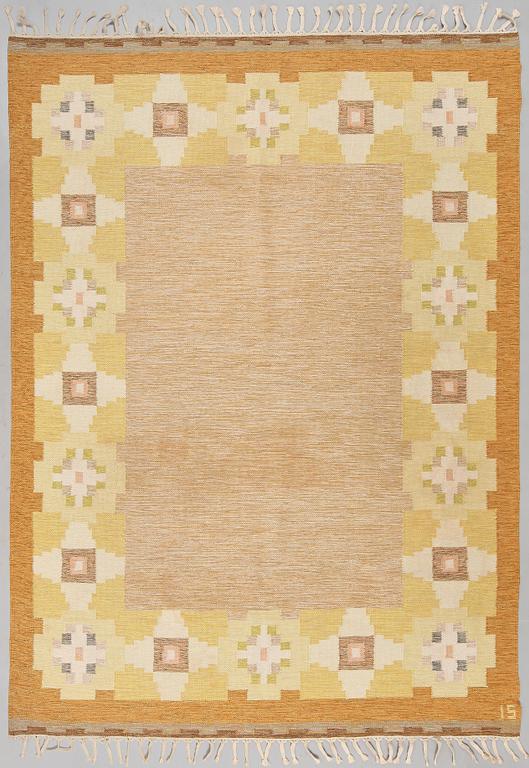 MATTA, rölakan, Ingegerd Silow, 225x170 cm, 1900-talets fjärde kvartal.