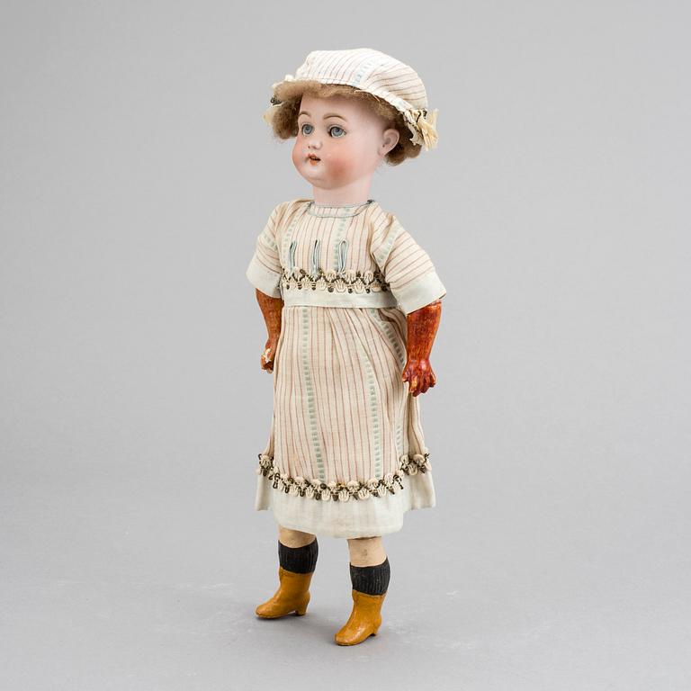 DOCKA, biskvi, Simon & Halbig, Tyskland, omkring år 1900.