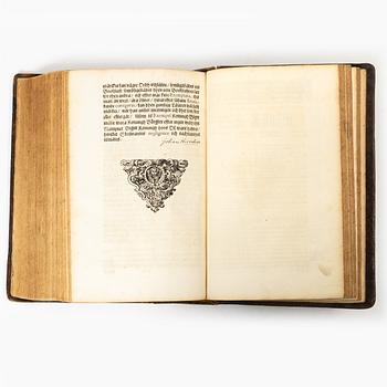 A Swedish law book from 1666 with the rare Björkö map.