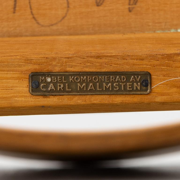 Carl Malmsten, Chairs, 4, "Calmare Nyckel", second half of the 20th century.