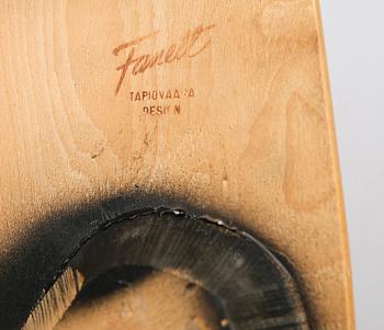STOLAR, 5 st, "Fanett", Ilmari Tapiovaara, Edsbyverken, 1958.