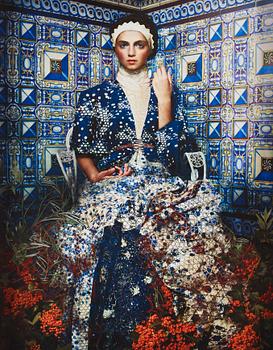 209. Cooper & Gorfer, "Marilina in a Tiled Room", 2014.
