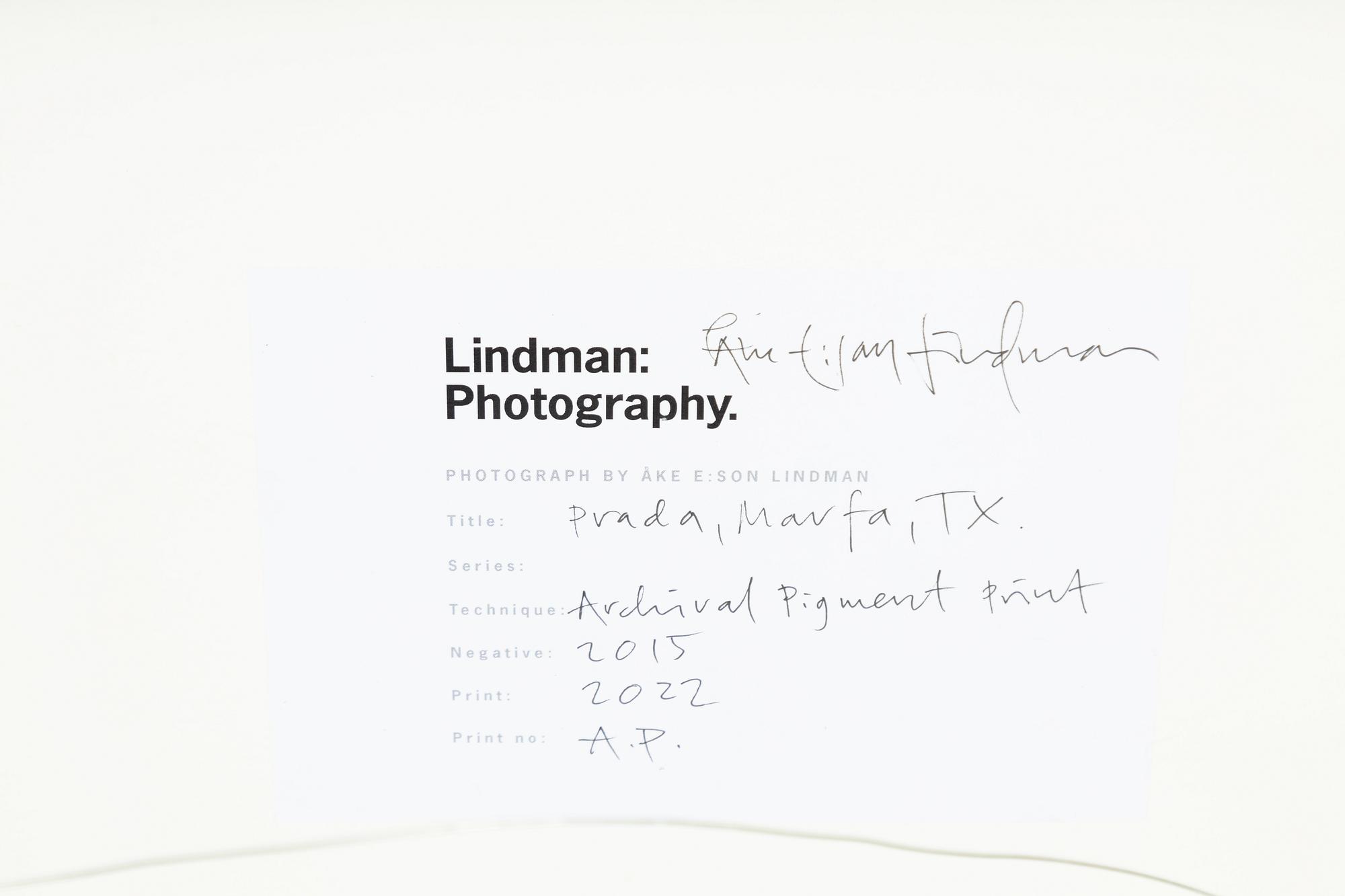 Åke E:son Lindman, 'Prada, Marfa, TX', 2015.