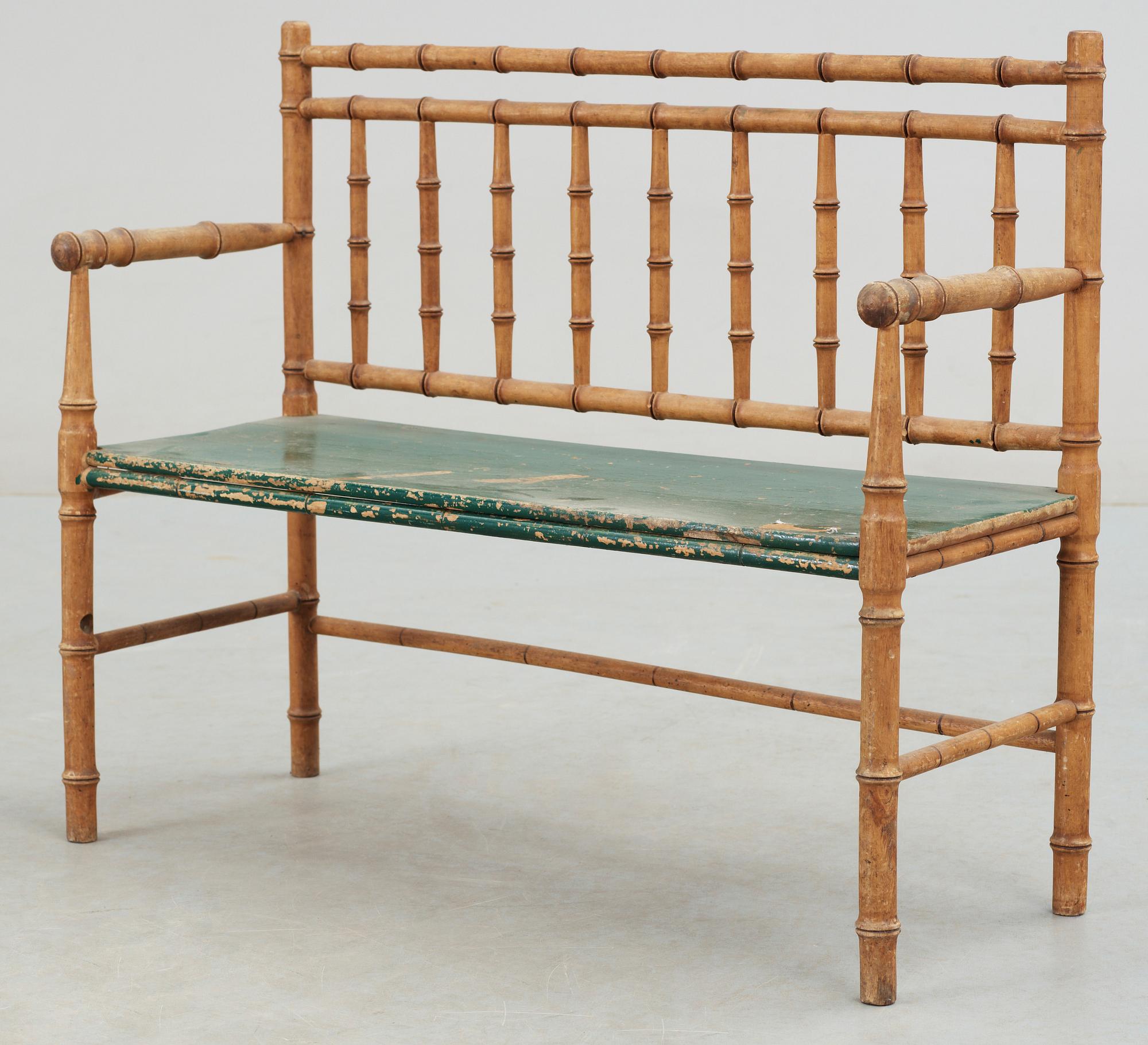 BARNSOFFA, kolonialstil, omkring 1900.