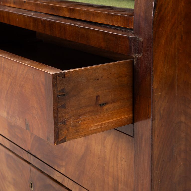 Roll-top desk, Empire, first half of the 19th century.