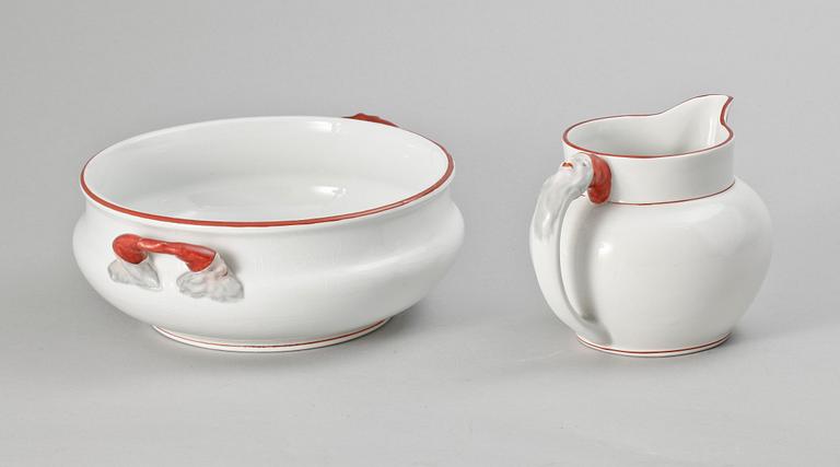 PARTI PORSLIN, 2 delar. Rörstrand. 1900-tal.