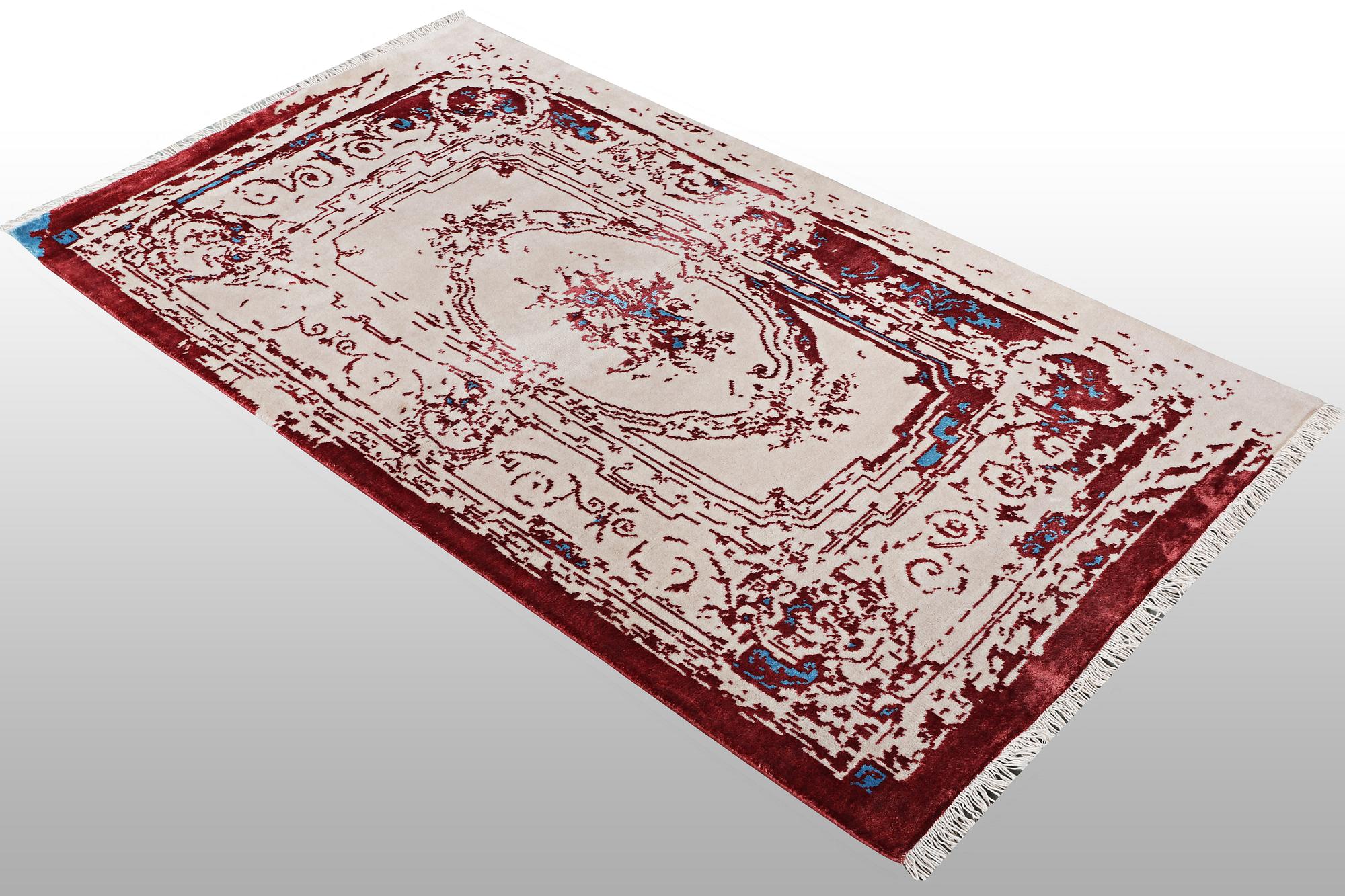 Matta, Indisk design, ca 164 x 93 cm.