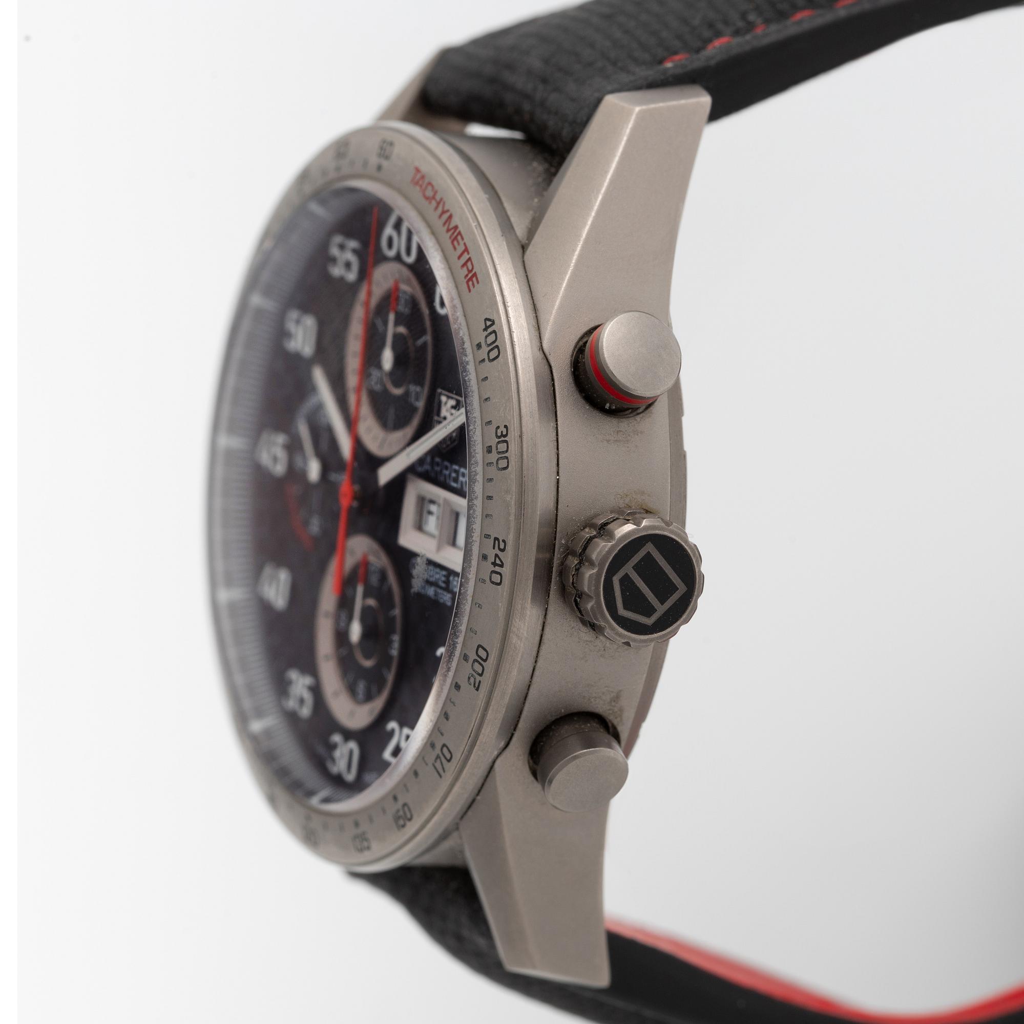 TAG Heuer, Carrera, wristwatch, chronograph, 43 mm.