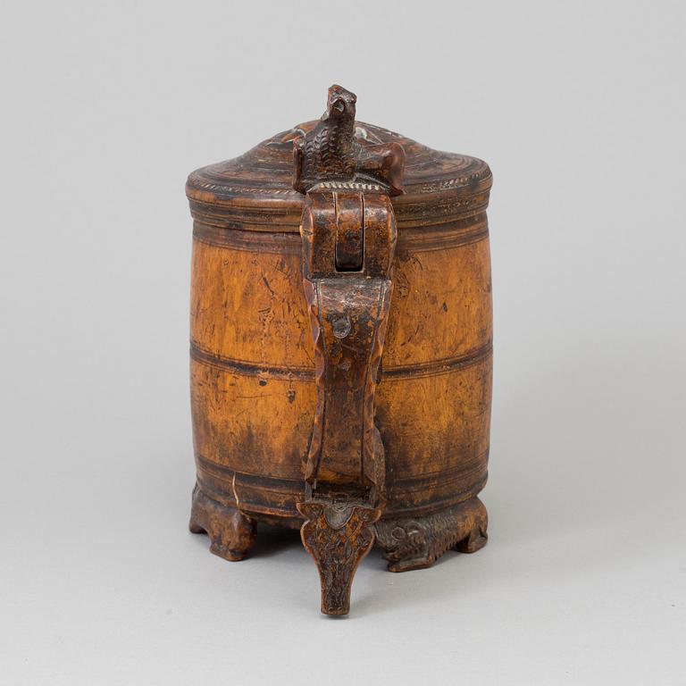 A TANKARD, Norway, 18th/19th century.