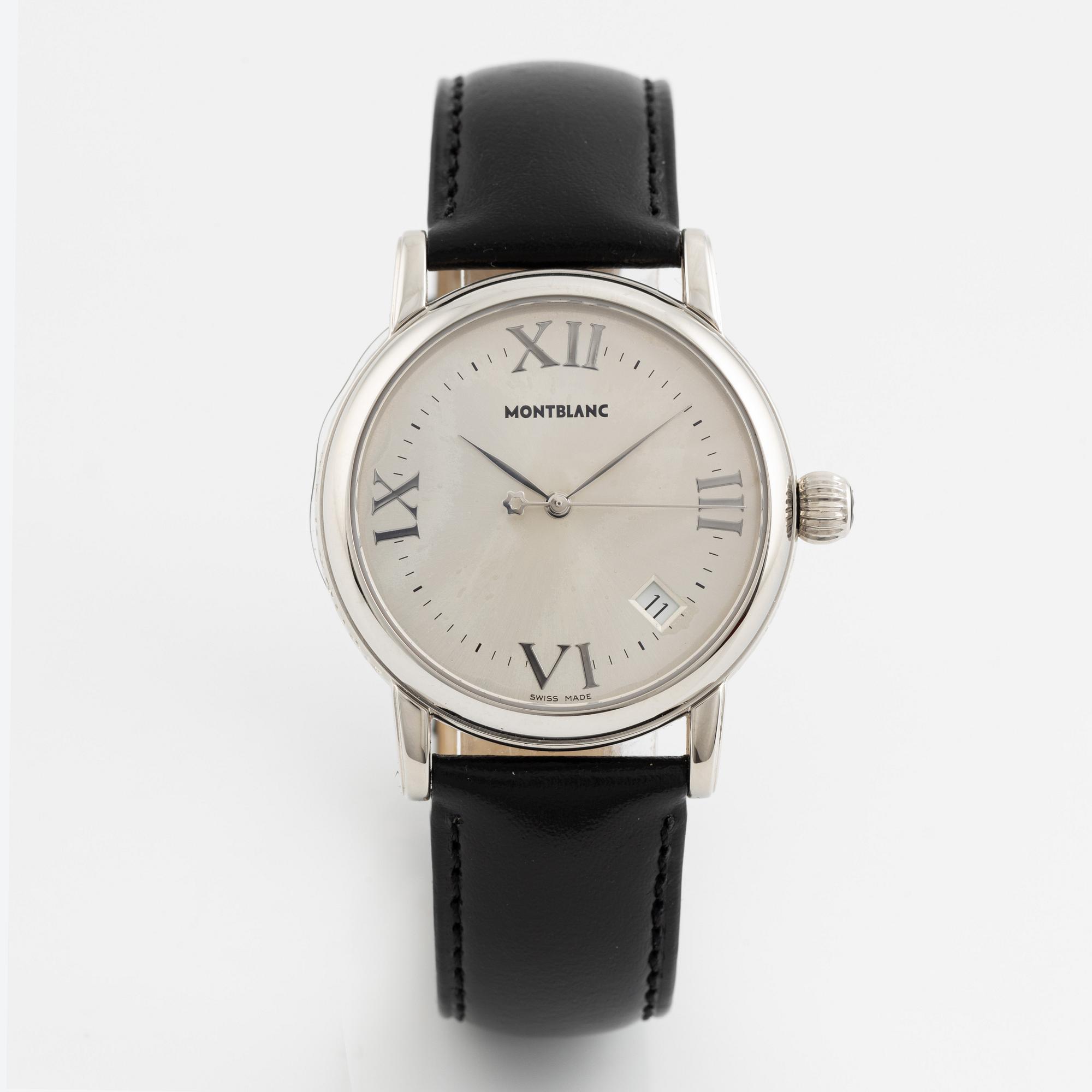 Montblanc, Star, Meisterstuck, wristwatch, 36 mm.
