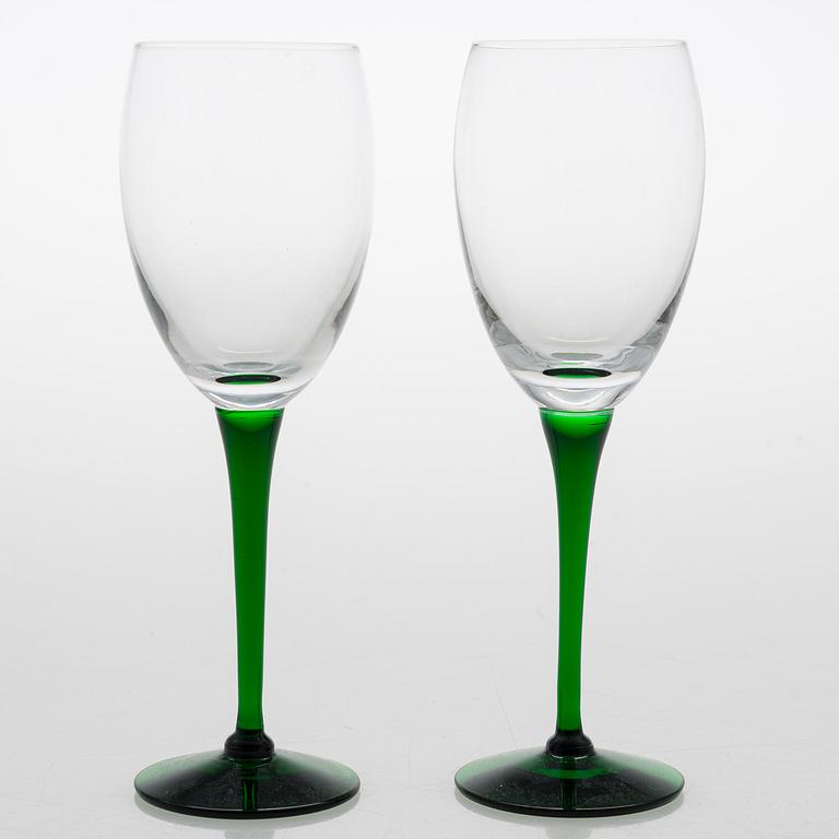 SAARA HOPEA, VIINILASEJA, 12 kpl, "Traviata", Nuutajärvi.