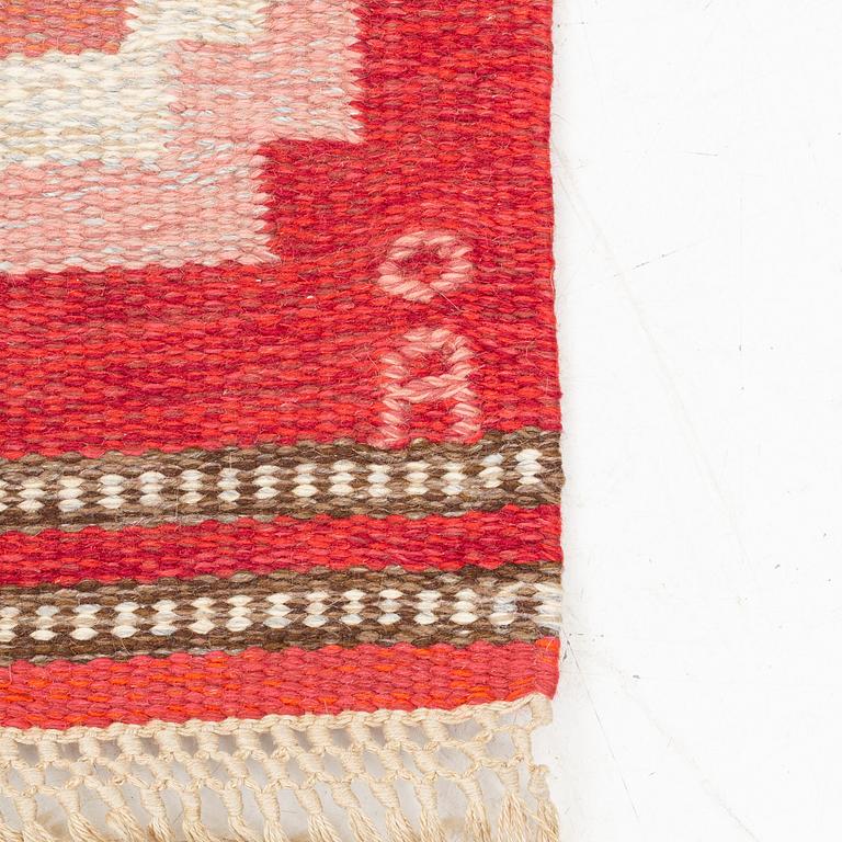 Anna-Johanna Ångström, a flat weave carpet, signed Å, ca 240 x 166 cm.